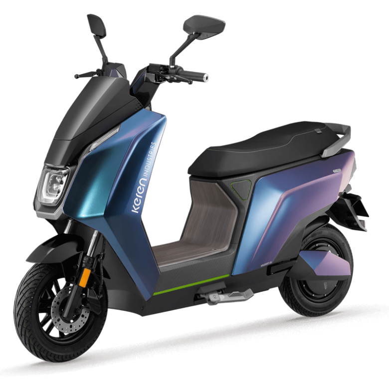 2 wheeled 72V 32AH battery 55KM/H electric motorcycles