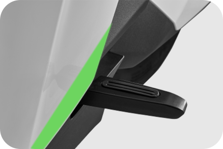 Rear passenger foot pegs