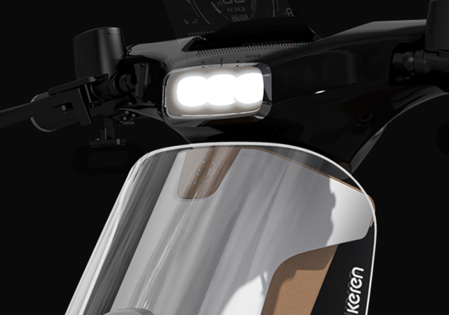 LED matrix headlights