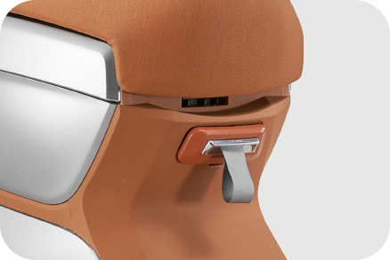 Hidden charging port