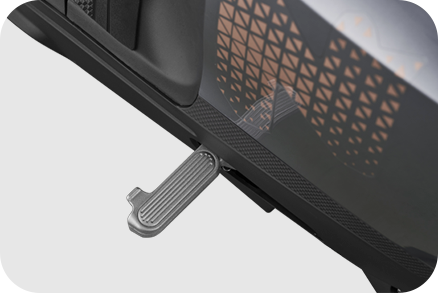 Rear passenger foot pegs