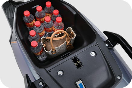 32L Large capacity saddle box